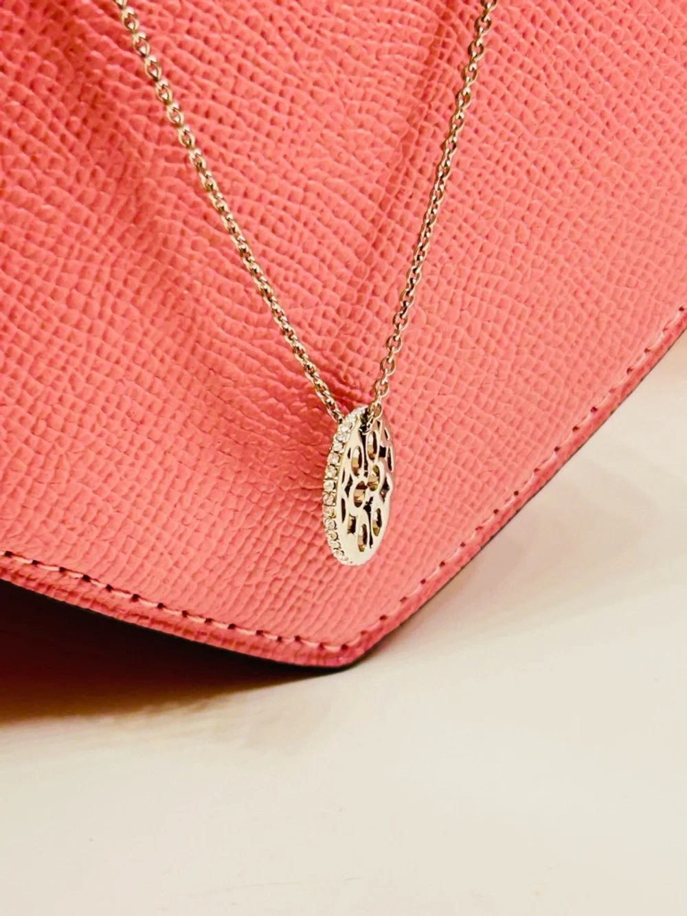 Coach Swarovski Charm Necklace ( NECKLACE ONLY ) - Picture 11 of 12